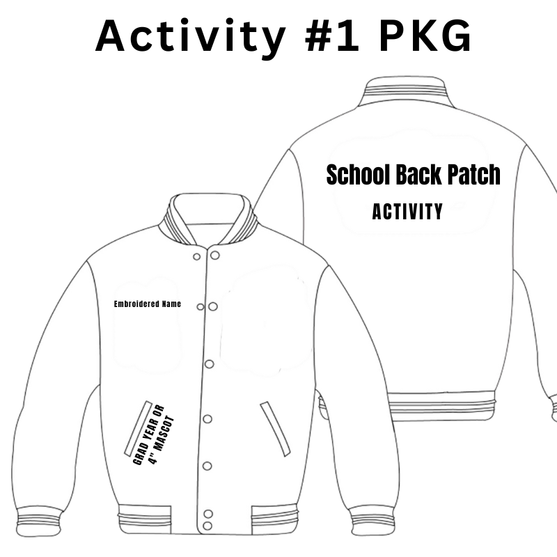 Activity #1 Package - Metea Valley High School - Letter Jacket