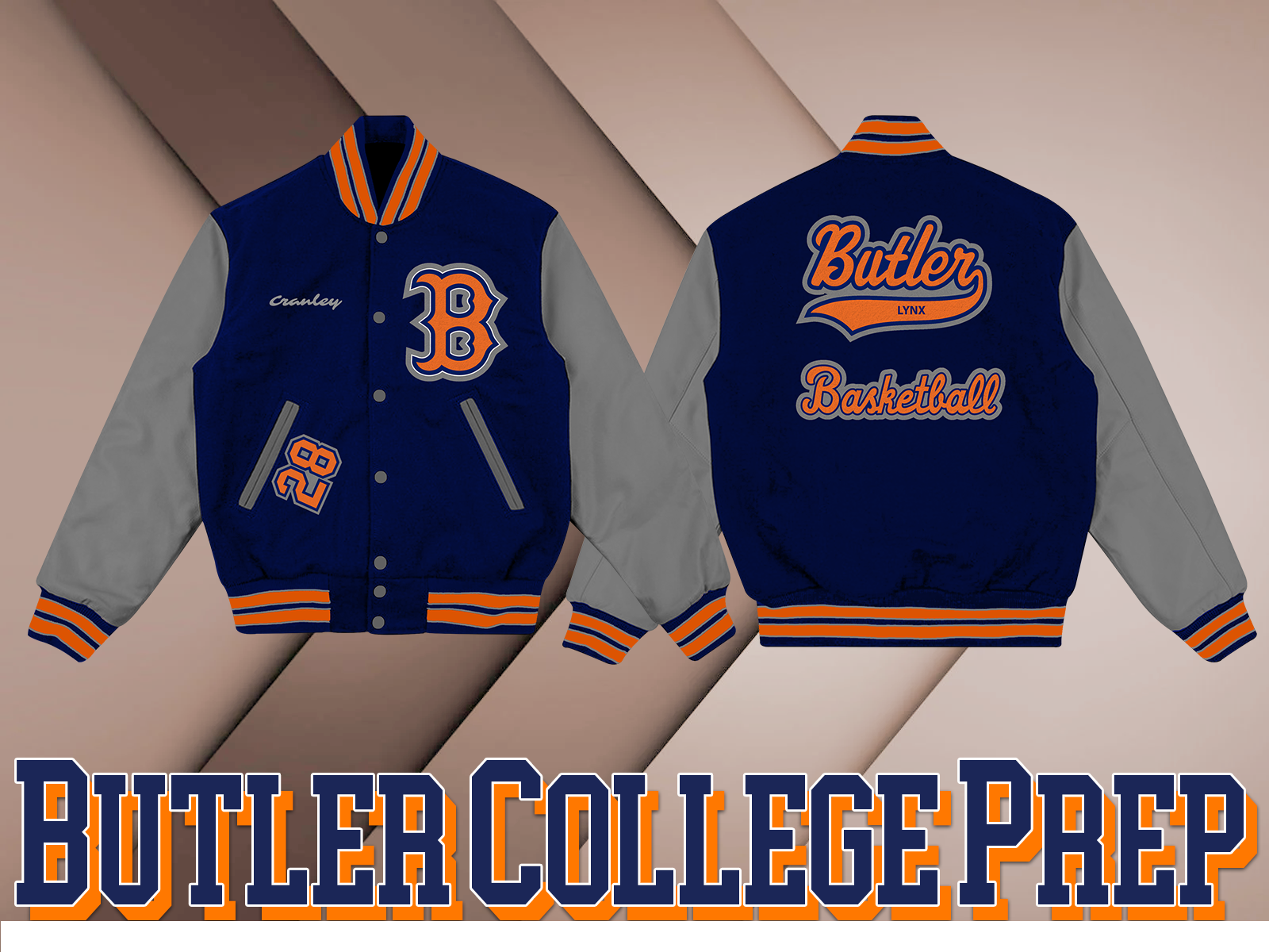 ❤*︎様 HLT Logo Knit Varsity Jacket herlip Butler College - Letter Jacket – IL School Services / Herff Jones