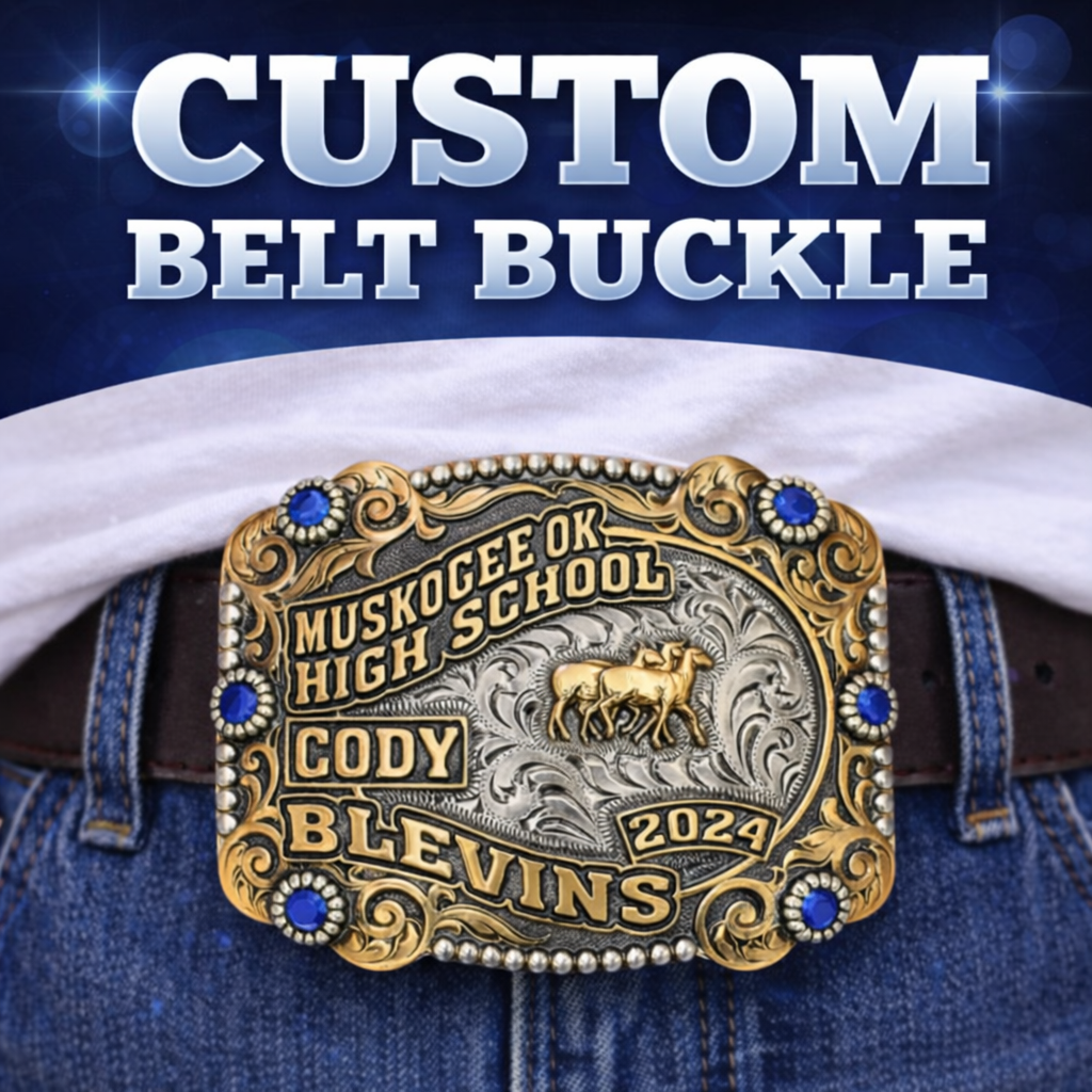 Custom Belt Buckle – IL School Services / Herff Jones