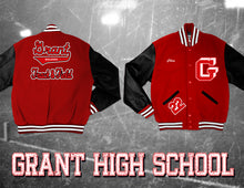 Load image into Gallery viewer, Grant Community High School Letter Jacket
