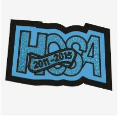Sleeve Patch - Athletic Train  HOSA w banner