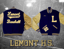 Load image into Gallery viewer, Lemont High School Letter Jacket
