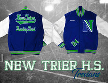 Load image into Gallery viewer, New Trier High School Letter Jacket
