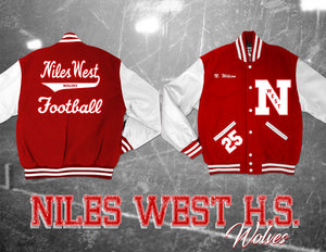 Niles West High School Letter Jacket