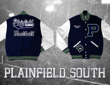 Load image into Gallery viewer, Plainfield South High School Letter Jacket
