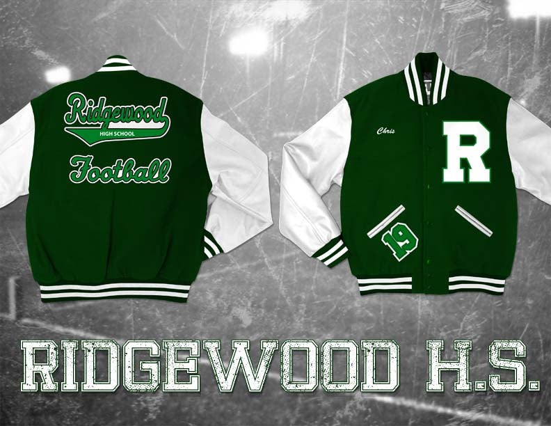 Ridgewood High School - Letter Jacket Builder