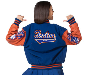 Official School Back Patch w/Tail and Embroidery