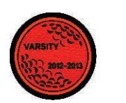 Sleeve Patch - Athletic Golf-3 Golf Ball