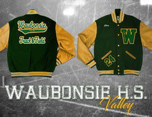 Load image into Gallery viewer, Waubonsie Valley High School Letter Jacket
