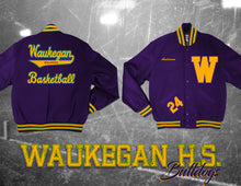 Load image into Gallery viewer, Waukegan High School Letter Jacket
