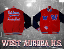 Load image into Gallery viewer, West Aurora High School Letter Jacket
