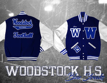 Load image into Gallery viewer, Woodstock High School Letter Jacket
