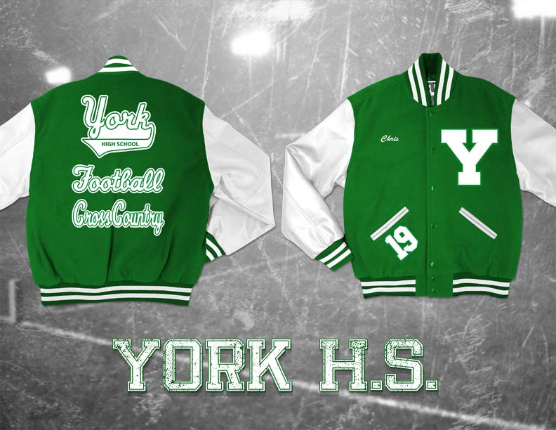 York High School Letter Jacket - Builder