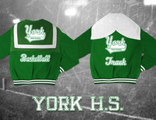 Load image into Gallery viewer, York High School Letter Jacket
