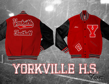 Load image into Gallery viewer, Yorkville High School Letter Jacket
