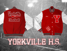 Load image into Gallery viewer, Yorkville High School Letter Jacket
